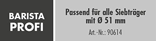 GASTROBACK #90614 Barista Profi - Compatible avec tous les porte-filtres de 51 mm - Version lourde en acier inoxydable e