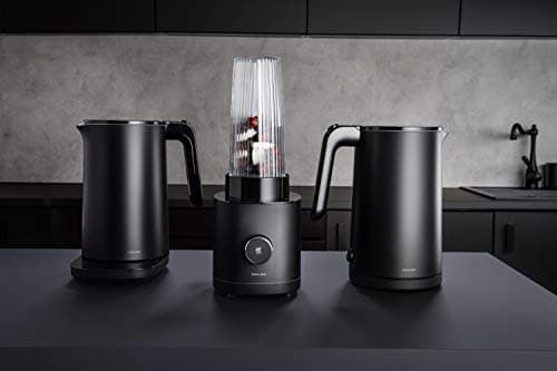 Bouilloire Électrique ZWILLING ENFINIGY Inox Noir, 1,5 L, Anti-Calcaire & SécuritéAnti-Ébullition