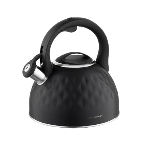 Bouilloire Sifflante Brillo Inox 2,5 L Gris Clair Thé Café