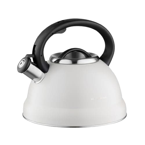Bouilloire Sifflante Brillo Inox 2,5 L Gris Clair Thé Café