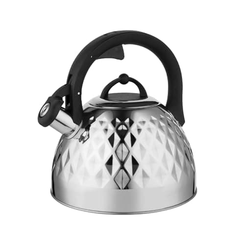 Bouilloire Sifflante Brillo Inox 2,5 L Gris Clair Thé Café