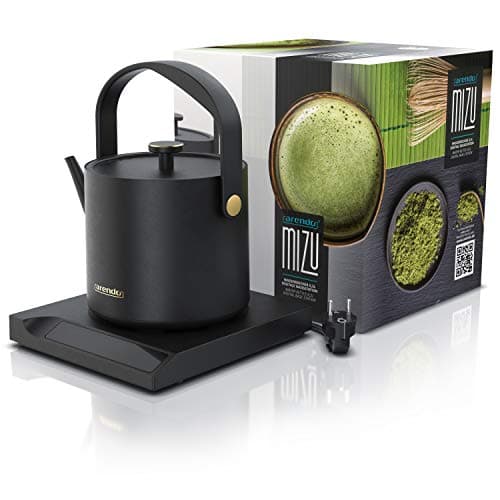 Bouilloire électrique Mizu 0,5 L - Glisser libre 360° - 7 températures - Acier inoxydable - Sécurité surchauffe - Sans B