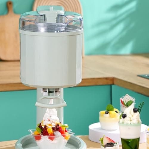 Machine à Glace Générique Portatile et Facile À Manipuler, Entirement Automatique, Turbine à Glace pour Particuliers