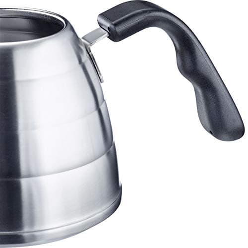 Westmark Brasilia Plus Carafe à Eau avec Thermomètre et Bras de Cygne, Compatible Induction, Acier Inoxydable 18/8, 2458