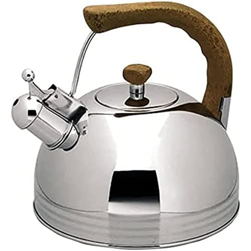 Lacor 68619 Bouilloire sifflante |0 litres pour cuisine - Élégante et pratique - Cuisine amis et famille