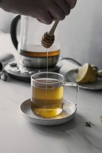 Gastroback Design Tea Aroma Plus Bouilloire à thé 1400 W 1,5 l Noir Argenté 8 Programmes de Thé
