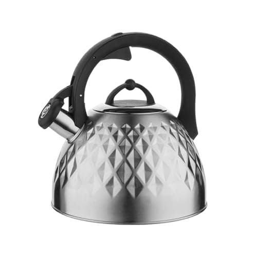 Bouilloire Sifflante Brillo Inox 2,5 L Gris Clair Thé Café