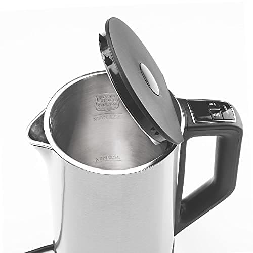 Gastroback Cool Touch Bouilloire 42436 Acier Inoxydable 1,5 L Noir Matériau Ridiculement Confortable pour le Toucher