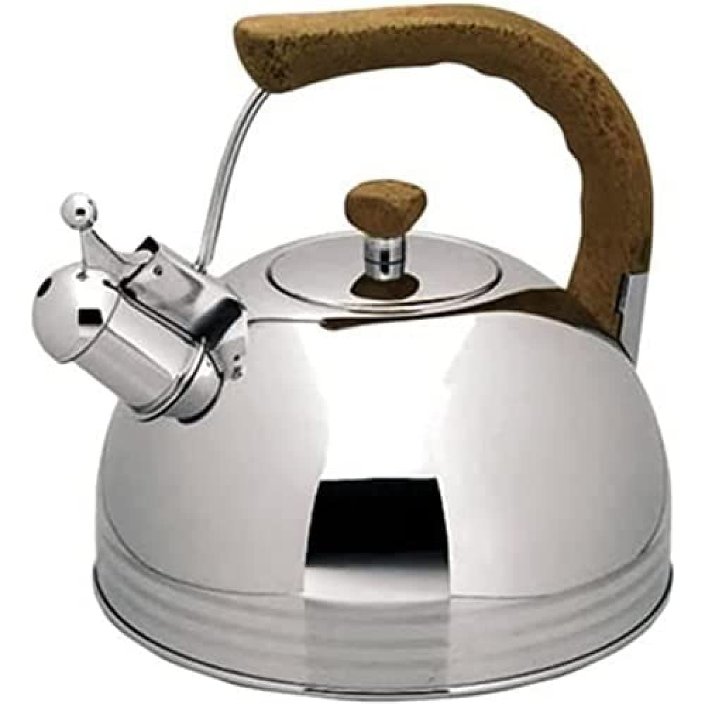 Lacor 68619 Bouilloire sifflante |0 litres pour cuisine - Élégante et pratique - Cuisine amis et famille