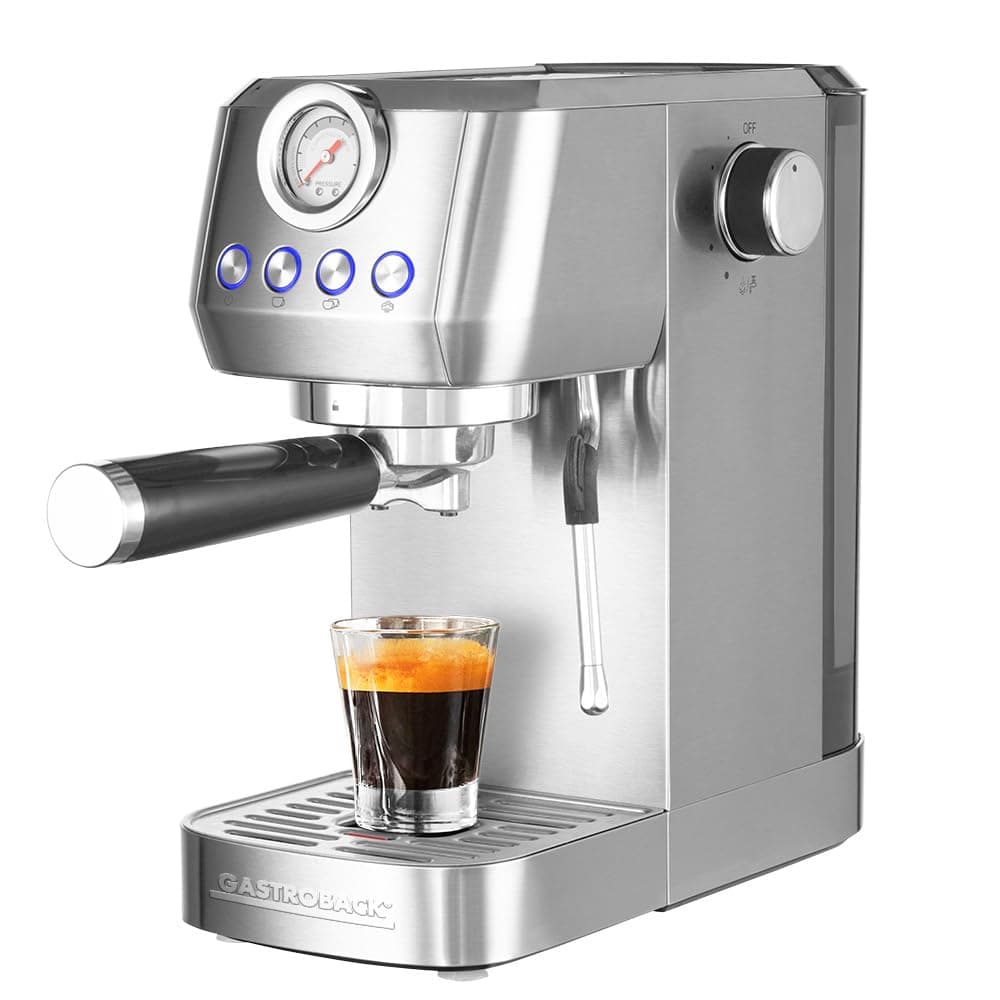GASTROBACK ESPRESSO PICCOLO PRO - Brevette Design - Professionnel - Bureau
| GASTROBACK ESPRESSO PICCOLO PRO - Mini Des